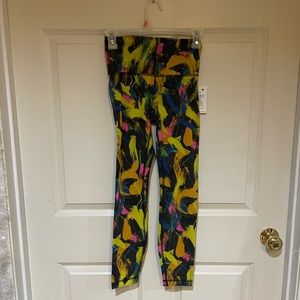 Wunder Train High-Rise Tight 25" Lululemon New With Tags Undertone Black Multi